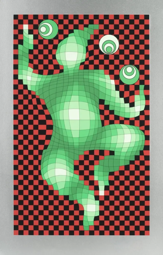 复数作品 Vasarely - The Juggler
