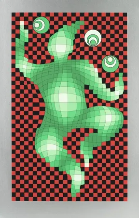 复数作品 Vasarely - The Juggler