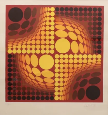复数作品 Vasarely - Thez I