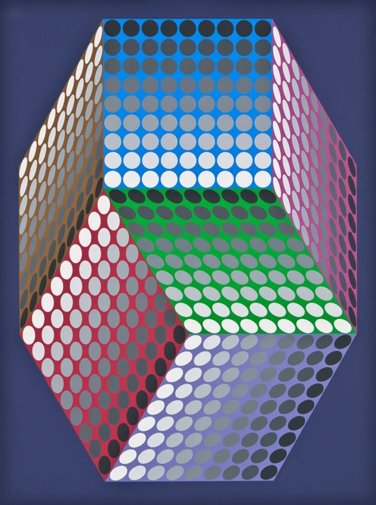 丝网印刷 Vasarely - TOGONNE