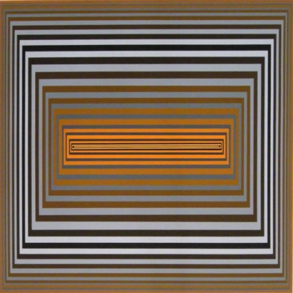 丝网印刷 Vasarely - Untitled