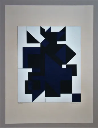 丝网印刷 Vasarely - Utica