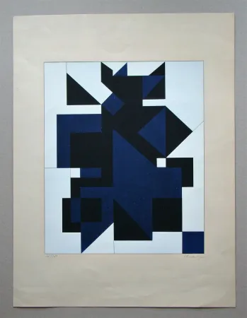丝网印刷 Vasarely - Utica
