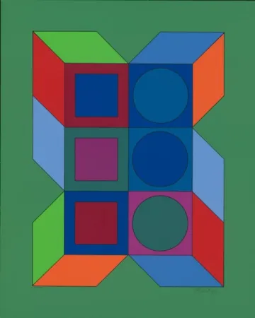 复数作品 Vasarely - XLV