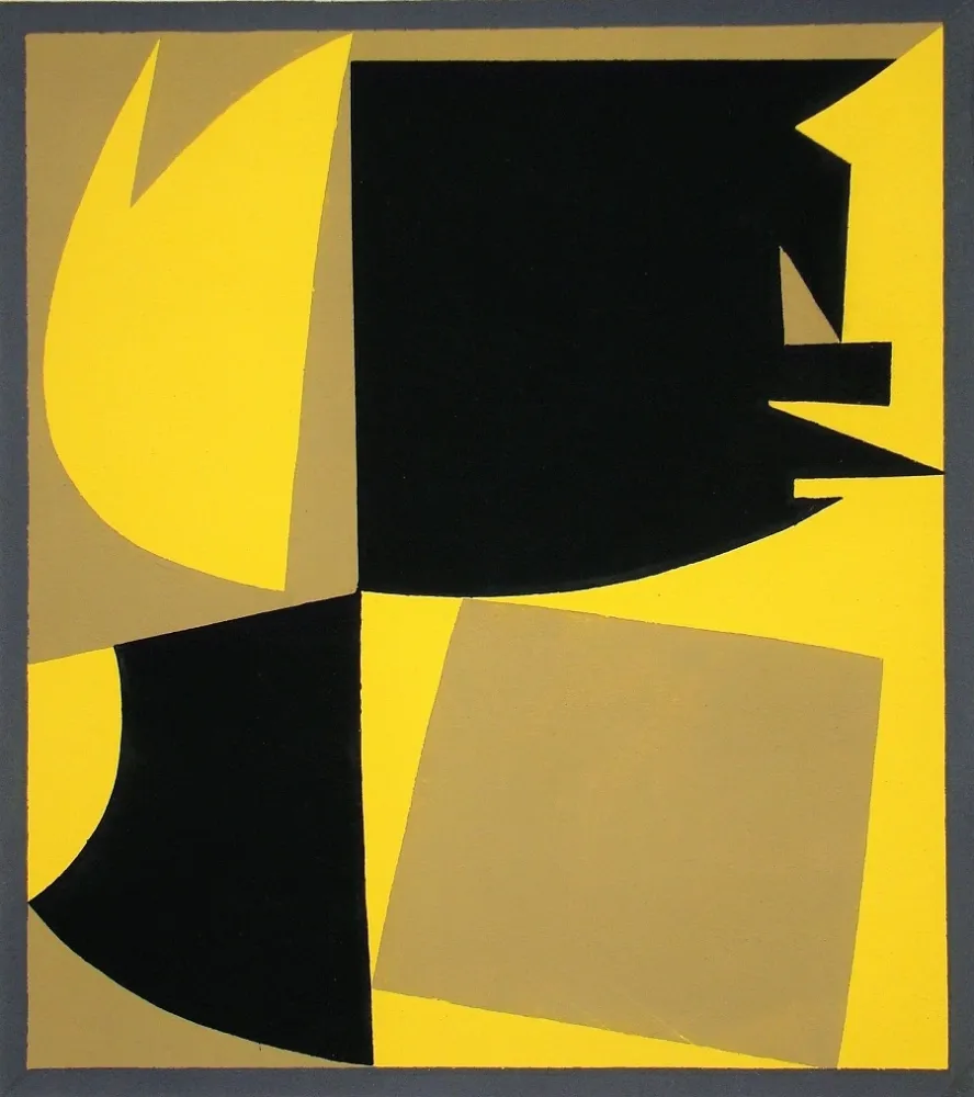 镂版印刷 Vasarely - Zaïra