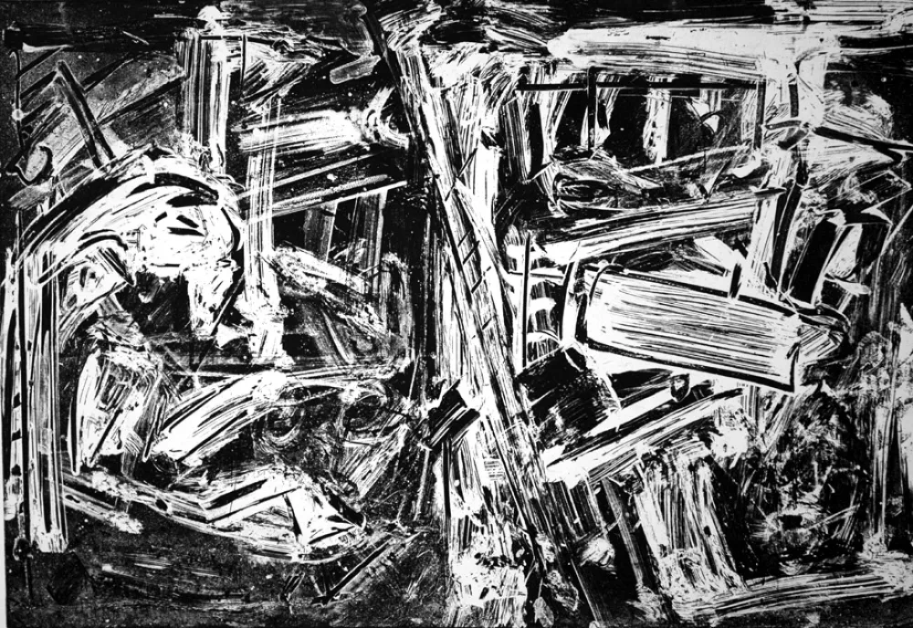 蚀刻版画 Vedova - Angelo di Vedova 1