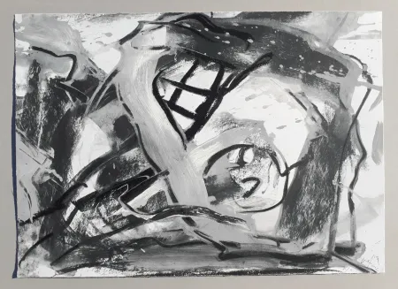 丝网印刷 Vedova - Composizione