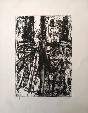 蚀刻版画 Vedova - De America II