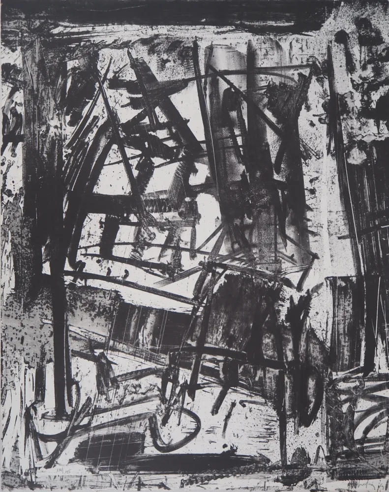 石版画 Vedova - Il Circulo de Piedra