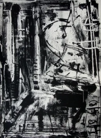 石版画 Vedova - Immanente 1