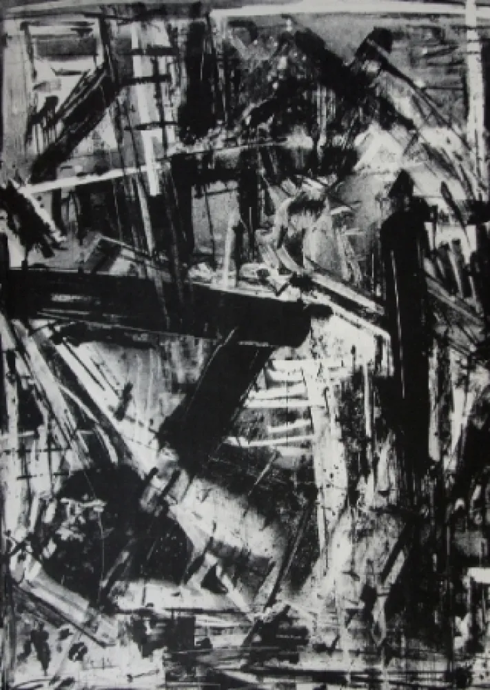 石版画 Vedova - Immanente 2