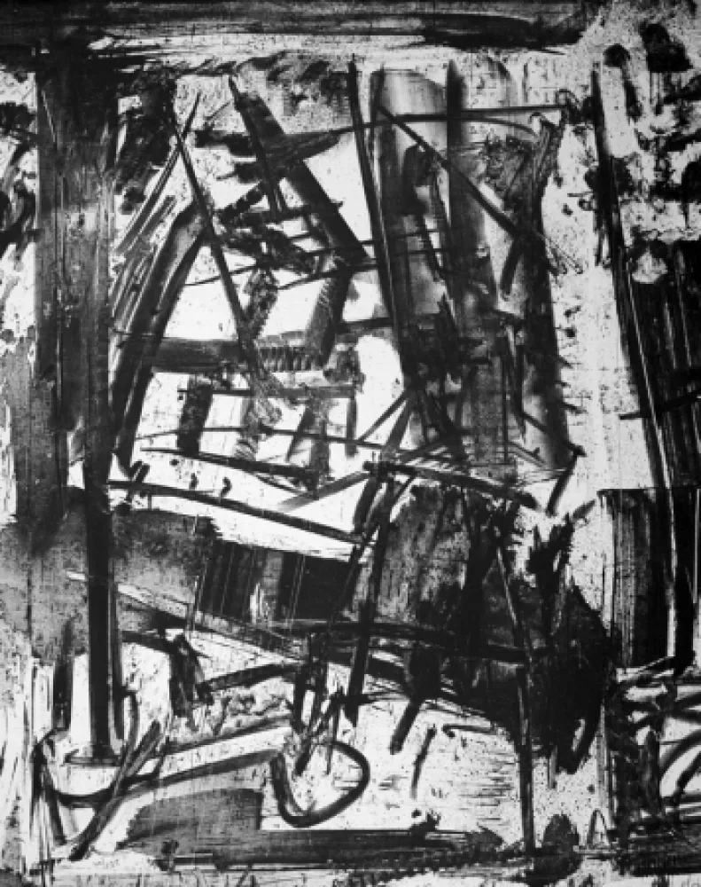 石版画 Vedova - Senza titolo