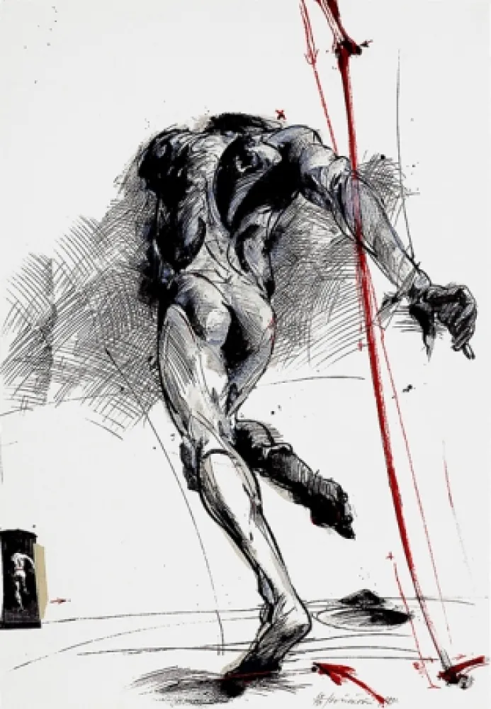 石版画 Velickovic - Album n°6 (III)