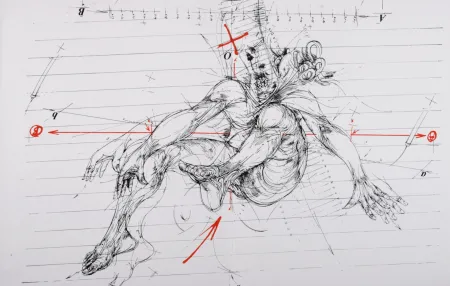 丝网印刷 Velickovic - La Chute, 1975