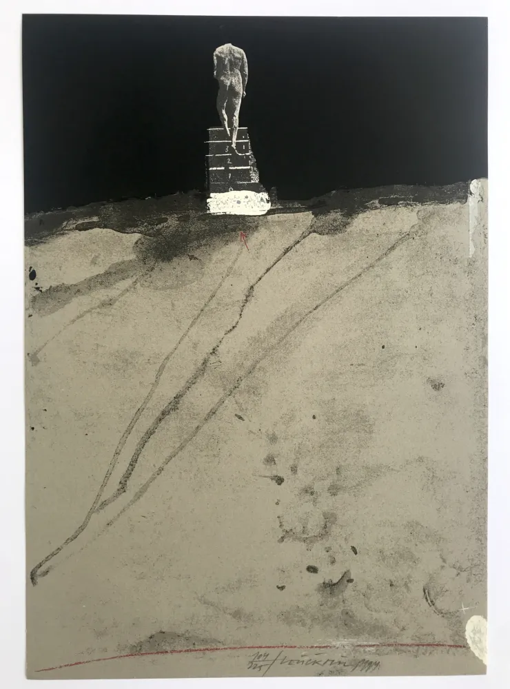 丝网印刷 Velickovic - Pour le peuple Sud-africain