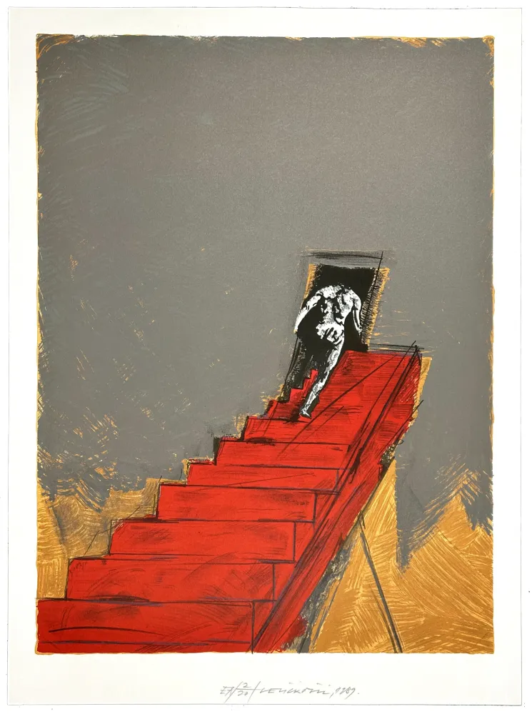 石版画 Velickovic - Salon de Mai