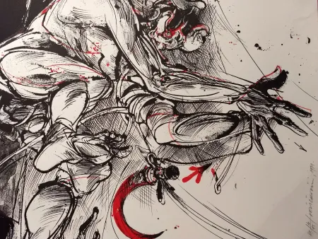 石版画 Velickovic - Unknown