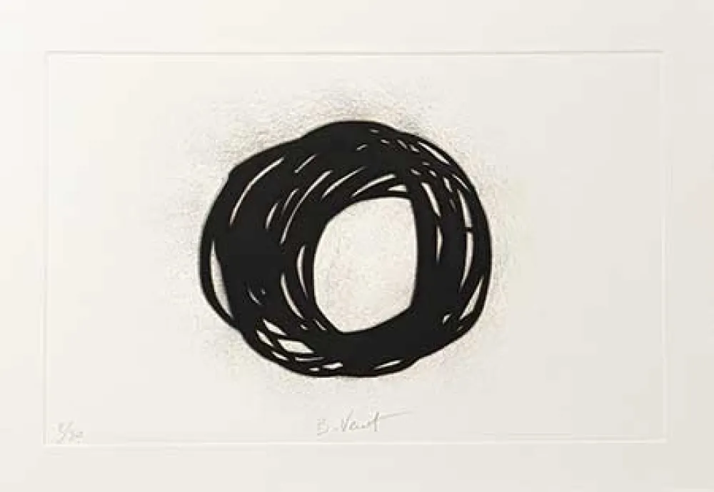 版画 Venet - Composition