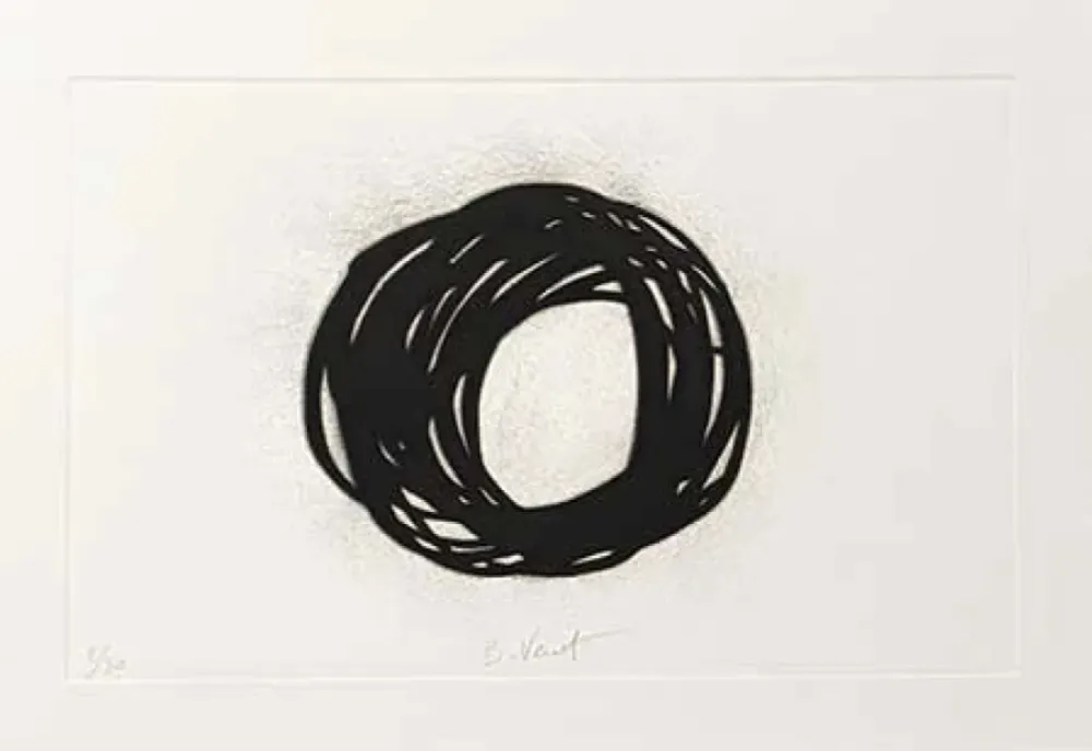 版画 Venet - Composition