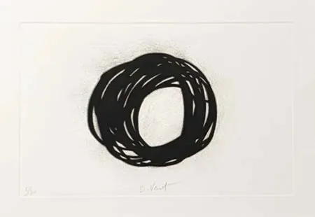版画 Venet - Composition
