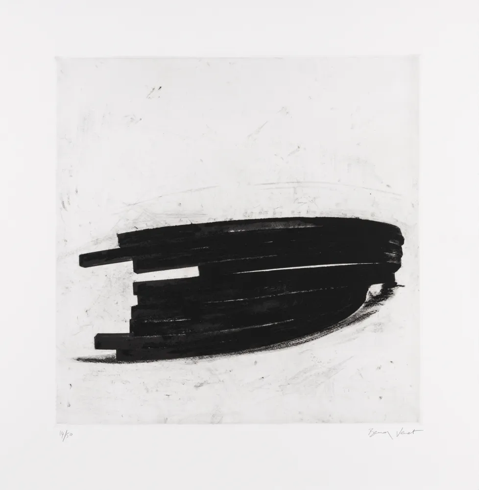 蚀刻版画 Venet - Effondrement: Arcs 03