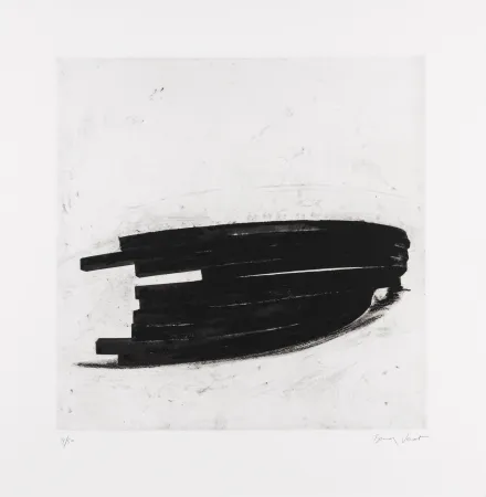 蚀刻版画 Venet - Effondrement: Arcs 03