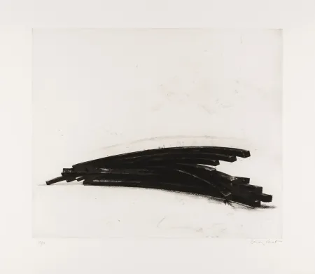 蚀刻版画 Venet - Effondrement: Arcs 04