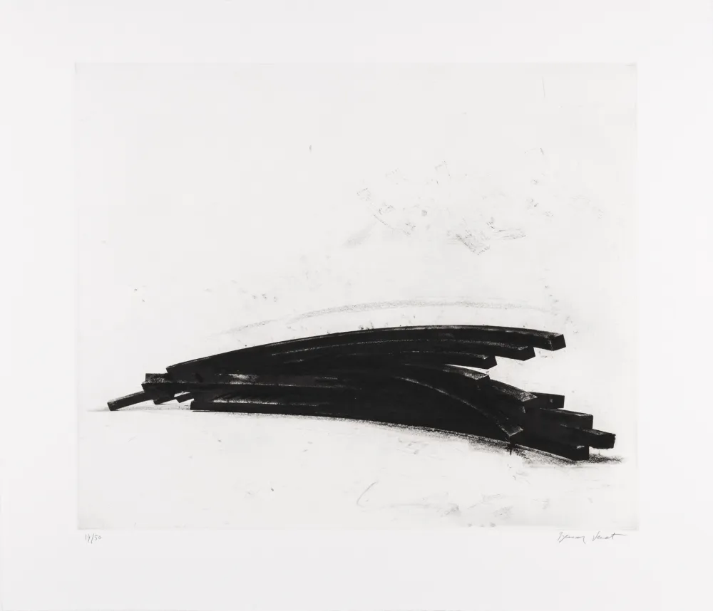蚀刻版画 Venet - Effondrement: Arcs 04