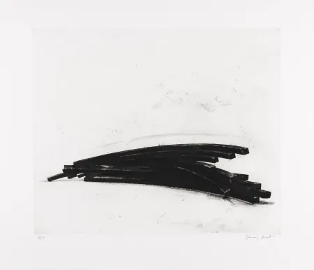 蚀刻版画 Venet - Effondrement: Arcs 04