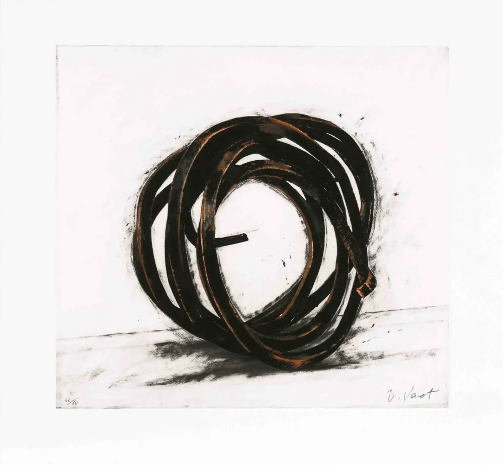 蚀刻版画 Venet - Indeterminate Line III