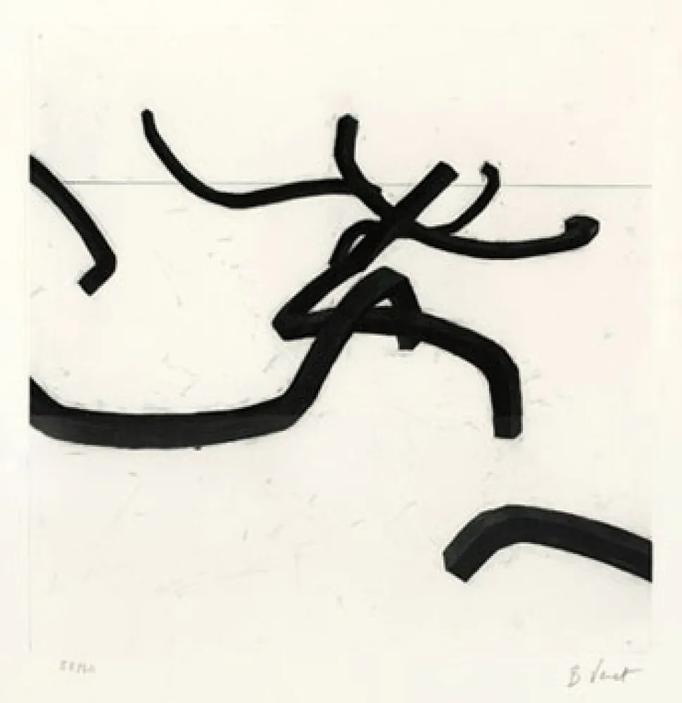 版画 Venet - LIGNES INDETERMINEES