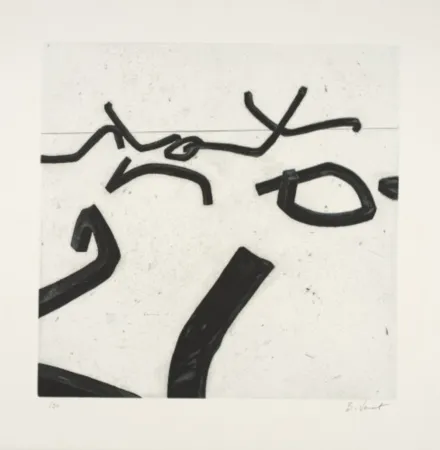 蚀刻飞尘法 Venet - Random Combination of Indeterminate Lines I, c