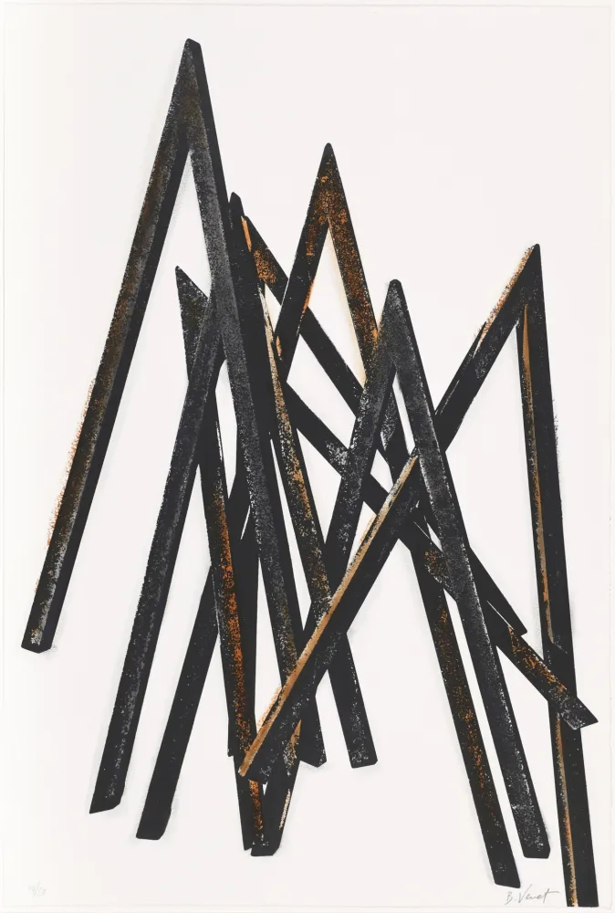 丝网印刷 Venet - Untitled I (Angels)