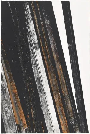 丝网印刷 Venet - Untitled II (Lignes droites)