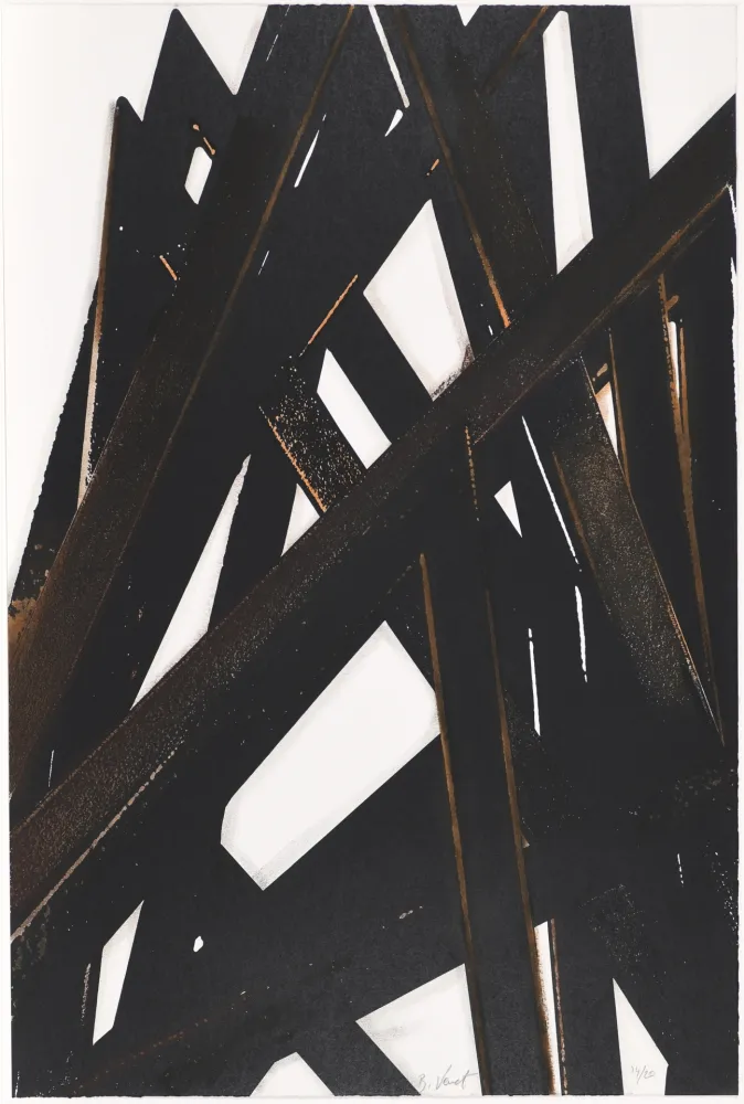丝网印刷 Venet - Untitled VIII (Angles)
