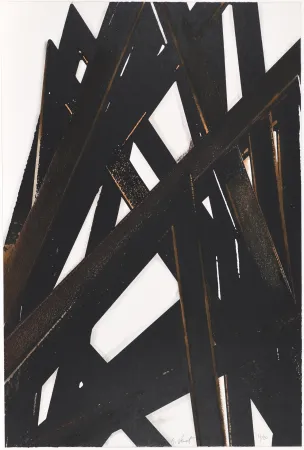 丝网印刷 Venet - Untitled VIII (Angles)