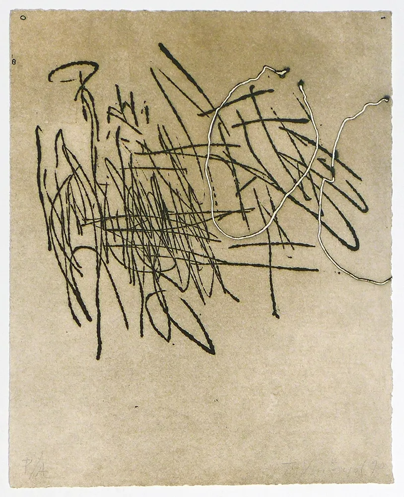 蚀刻版画 Ventayol - Sin Título