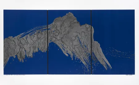 丝网印刷 Verdier - Montagne Sainte-Victoire, depuis le plateau de Bibémus, la nuit