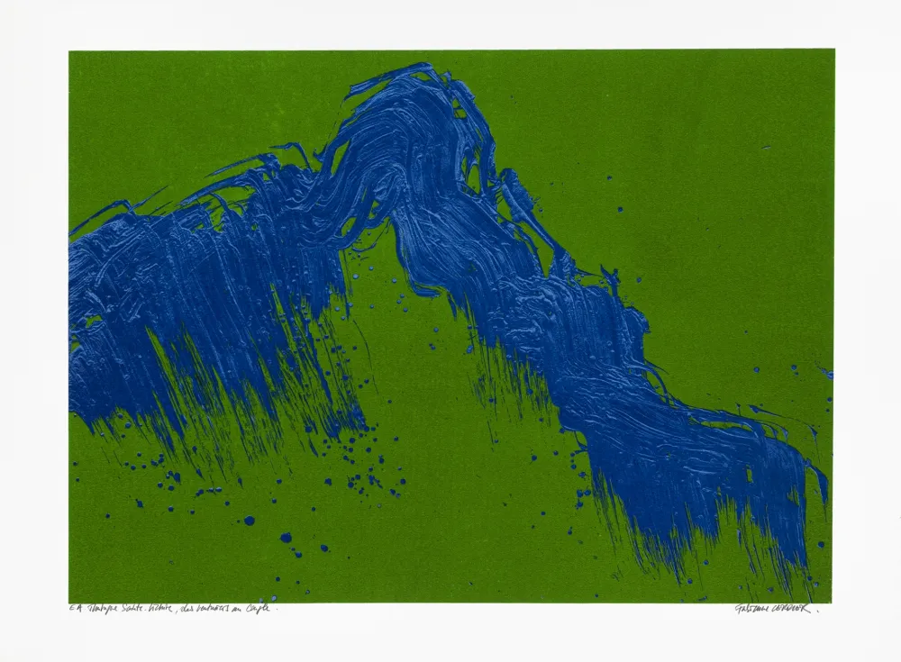 丝网印刷 Verdier - Montagne Sainte-Victoire, des Venturiers au Cengle