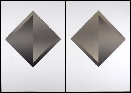 丝网印刷 Verheyen - Le Pic du Midi, 1980 - Hand-signed