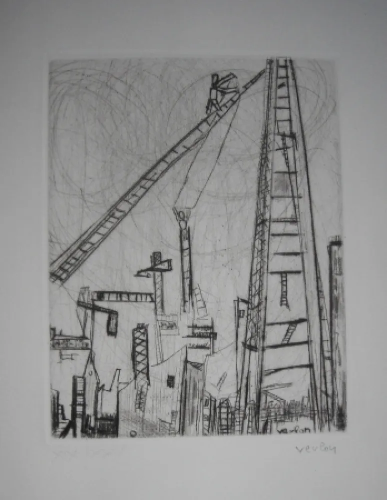 蚀刻版画 Verlon - The international avant garde 4