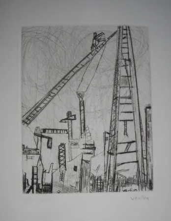 蚀刻版画 Verlon - The international avant garde 4