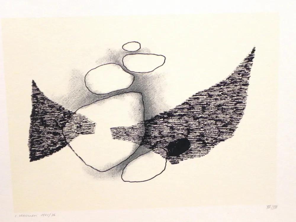 石版画 Veronesi - Composizione, 1961/'76