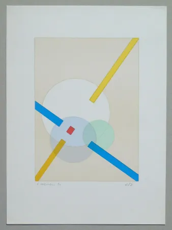 石版画 Veronesi - Composizione