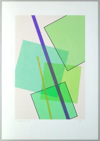 丝网印刷 Veronesi - Composizione