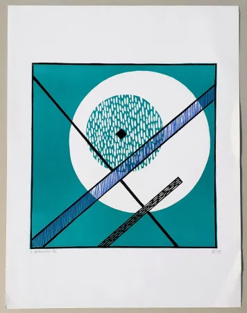 石版画 Veronesi - Composizione