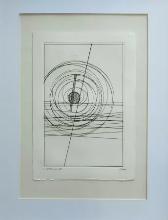 蚀刻版画 Veronesi - Senza titolo