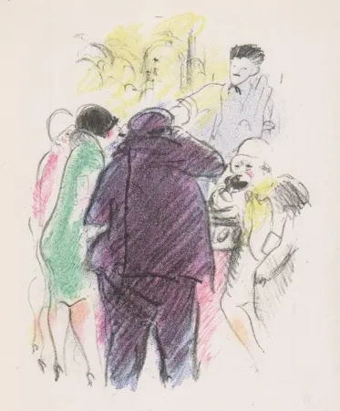 插图书 Vertes - Tableaux contemporains: Tableau des Courses, de la Boxe, de la Vénérie, de l'Amour Vénal, des Grands Magasins, de la Mode, de l'Au-Delà, du Palais, de la Bourgeoisie.