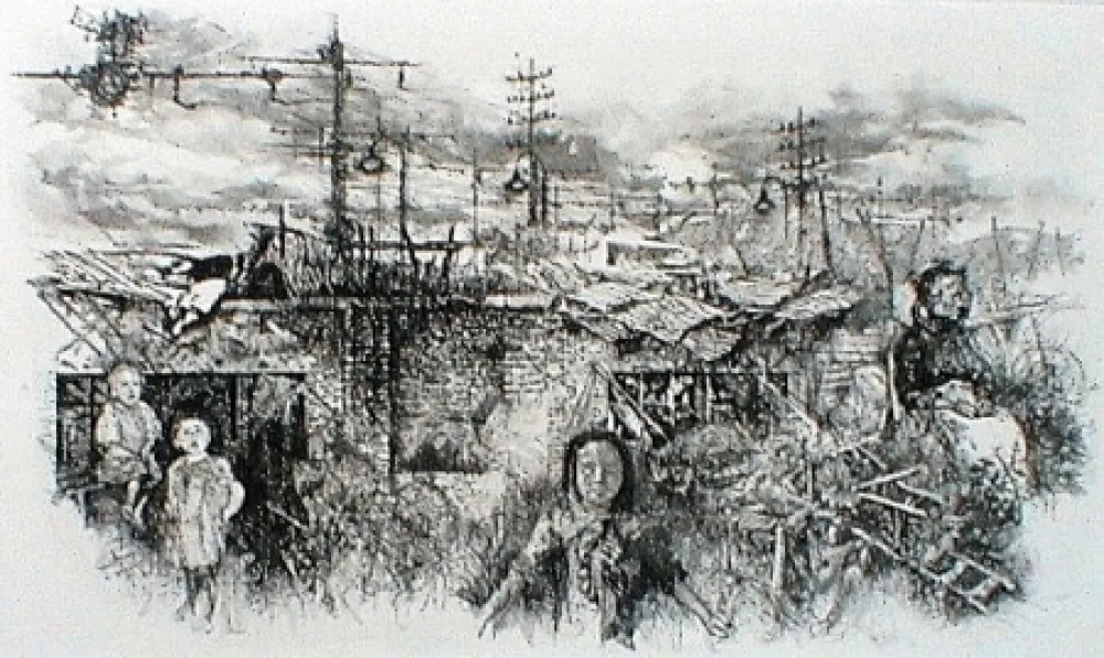 蚀刻飞尘法 Vespignani - Borgata romana