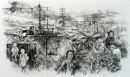 蚀刻飞尘法 Vespignani - Borgata romana